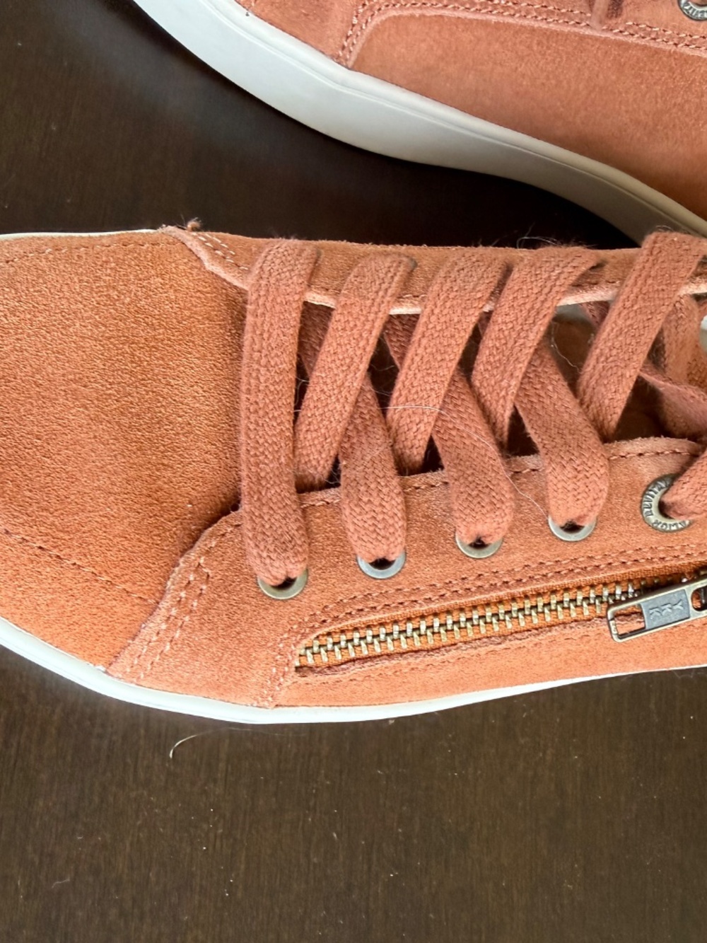 Revitalign orthotic suede brown sneakers size 8 - Picture 6 of 13